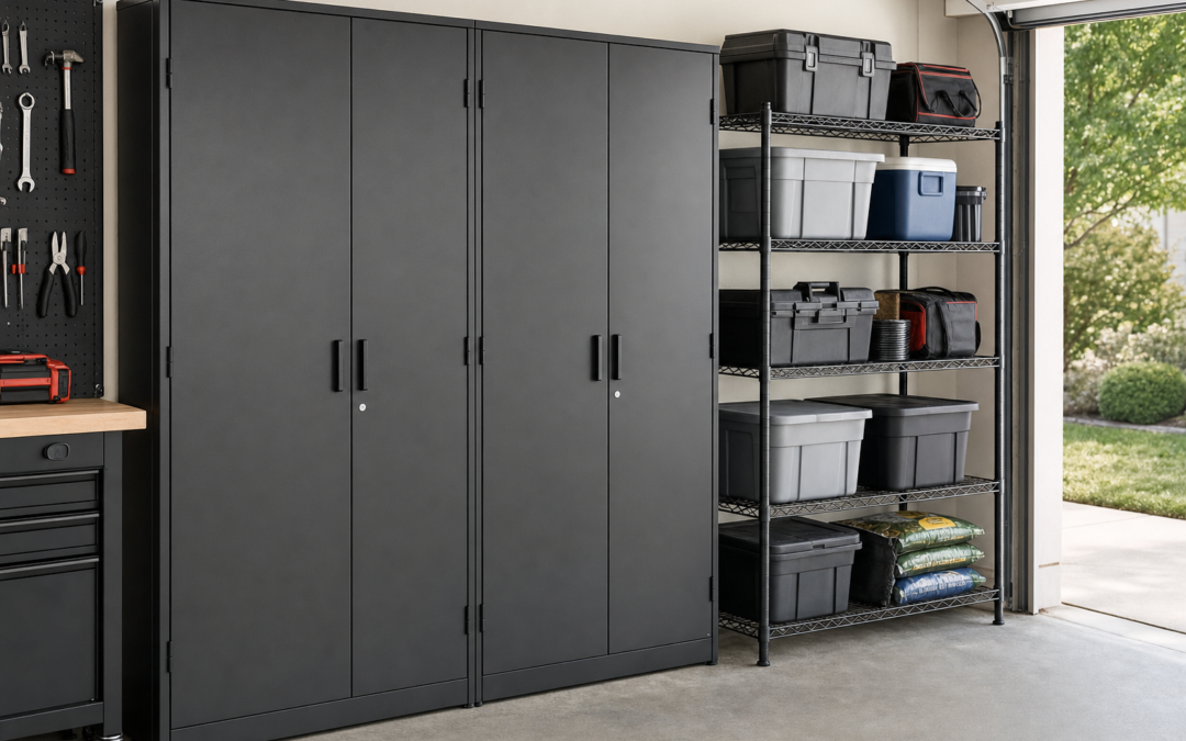 Garage Cabinets vs Open Shelving: Which Storage Wins?