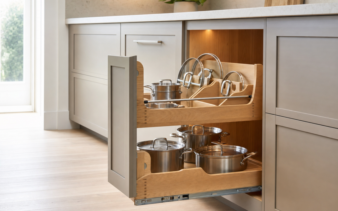 Kitchen Pull-Out Cabinet Organizers That Actually Work